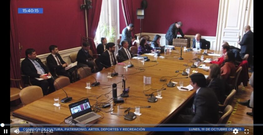comision cultura del senado